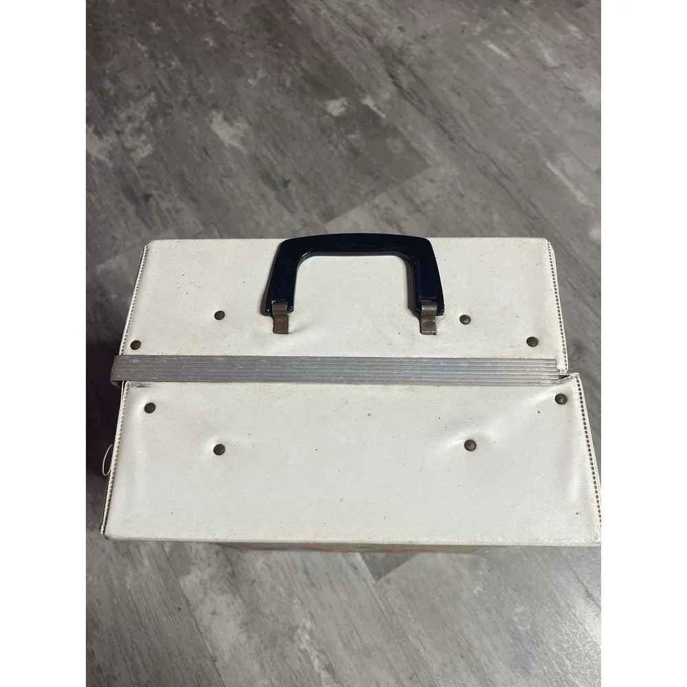 Vintage 1970 Barbie Fashion 3 Doll Trunk Carrying Case Mattel‎ USA Photo